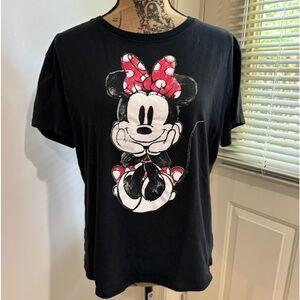 Disney Minnie Mouse size XLarge cotton blend short sleeved T Shirt